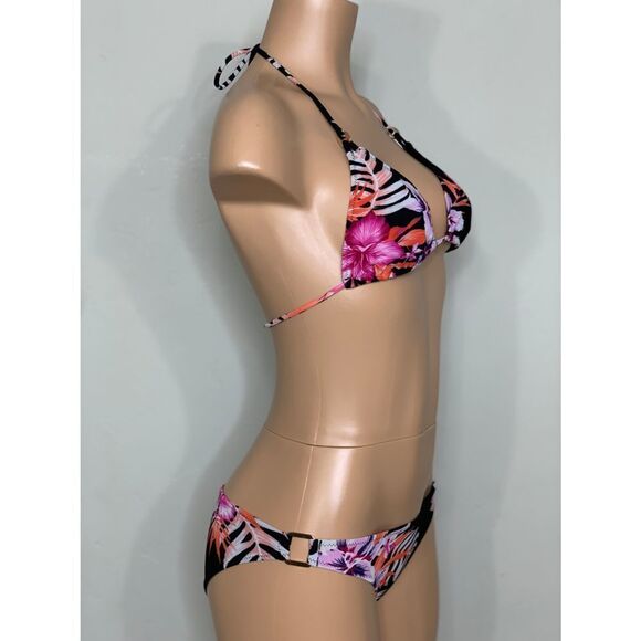 New. Volcom palm leaf string bikini - Picture 3 of 6